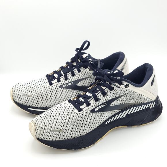 Brooks white black 1203531b135 adrenaline 22 gts running womens size 8 - Picture 4 of 9